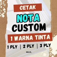 Print 1 Ream 1 Custom Color Note (PTM INVOICE BON)