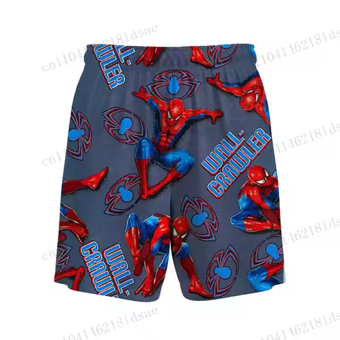 HOT 3D printed shorts spider man Beach sleeping sports outdoor polyester fiber men and women adults 