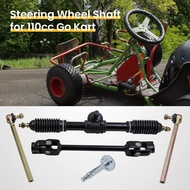 Steering Wheel Parts Tie Rod Rack Adjustable Shaft Set Unit For 110cc Go Kart 110cc Go Kart Assembly