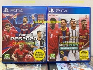 《今日快閃價》（中古二手）PS4遊戲 PES2020 + PES2021 合集 / 實況足球2020 + 2021 合集 / PES 2020 +2021 合集/ Pro Evolution Soccer 2020 +2021 / eFootball PES 2020 +2021 / 世界足球競賽 2020+2021 合集 港版中英日文版 套裝