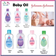 JOHNSON'S BABY OIL 125ml 50ml Minyak Rambut Bayi