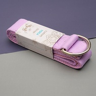 瑜伽艾扬格伸展带双色棉质拉伸带拉筋带健身平衡儿童训练舞蹈生带Yoga Iyengar Stretch Belt Two-Color Cotton Stretch Strap Stretch Strap