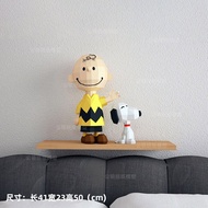 Mô Hình Giấy Tự Làm Charlie Brown Snoopy 50cm Cao Trang Trí Nhà Đồ Chơi Mô Hình Hoạt Hình Hoạt Hình