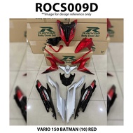Body Cover Set Rapido Honda Vario 150 Batman (10) Red Purple Black  Silver Vario150 Scooter HRC-150 