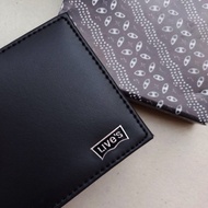 9.9 Shopee Super Men's Wallet Lv1000 Synthetic Leather Material Two-Fold Model size 5 inches Fashion