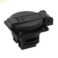 weroyal AC 250V 16A German Standard Power Outlet Single Plug Waterproof Wall Socket