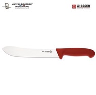 Giesser Messer Butcher's knife wide tip 18cm - red