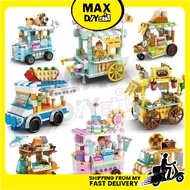 【Wholesale】MINI Building Blocks DIY MINI FOOD STREET Lego Bricks Kids Educational Toys Gifts