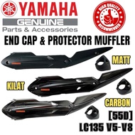 🔥HLY YAMAHA LC135 V5 V6 V7 V8 EXZOS EXHAUST END COVER CAP PROTECTOR MUFFLER END CAP EKZOS PIPE PENUT