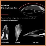 [WY2] 120pcs Mini 3d Cat Claw Dual Nail Form For  Extension Of 3D Eagle Claw Reusable Full Cover Mol
