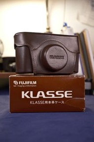 〔Ｇ.S.〕美品Fujifilm Klasse 皮套｜少見逸品｜