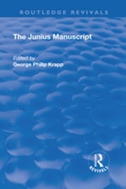 Revival: The Junius Manuscript (1931) George Philip Krapp