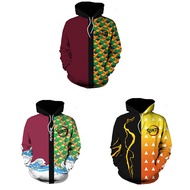 Boy and Girl 3D Animation - Demon Killer 3D Hat - Man's Coat - Shirt