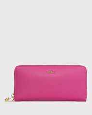 Tocco Toscano | BELLA ZIP AROUND กระเป๋าสตางค์ หนังแกะ มีซิปรอบใบยาว มีช่องใส่เหรียญ แฟชั่น มินิมอล 