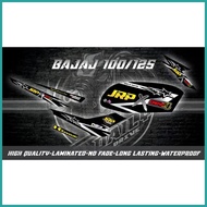 ↖ ∆ ◧ Kawasaki Bajaj Ct 100/125 Decal Sticker (Latest 2022 Jrp Design) and SUN DESIGN