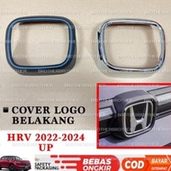 Rear Logo Rear Cover Honda Hrv 2022 2023 2024 Black Chrome Special Price