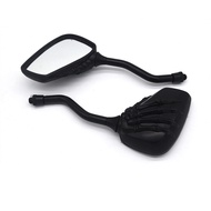 กระจกสองด้านแบบคลาสสิก M10 M8สำหรับรถจักรยานยนต์อเนกประสงค์สำหรับชอปเปอร์ครูซเซอร์จักรยานกีฬารถ ATV