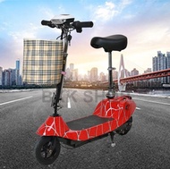 (อัพเกรดใหม่สุด) สกู๊ตเตอร์ไฟฟ้า Electric Scooter 24V ไฟหน้า LED ไม่ว่าจะเป็นผู้ใหญ่หรือเด็กก็สามารถ