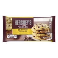 เฮอร์ชีส์ เซมิ-สวีท ช็อกโกแลตชิป ช็อกโกแลตชนิดหวาน 340ก. ✿ Hershey's Semi-Sweet Chocolate Chips 340G.