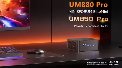 MINISFORUM Gaming Mini PC UM890 UM790 XTX AMD Ryzen 9 8945HS 8845HS 2*USB4 2*DDR5 2*2.5G NUC Oculink