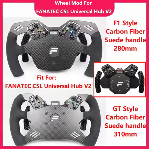 SIMPUSH Formula F1 Racing Sim Wheel Mod GT3 GT4 Sim Racing Simracing For FANATEC CSL Universal Hub V