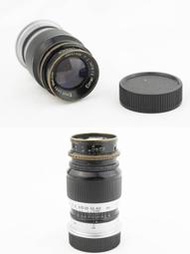 徠卡 Leica Elmar 90mm 4 黑漆 銅身鏡頭