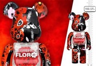 BE@RBRICK FLOR 肚中花 永生花 花千秋 千秋花 超美熊 玫瑰 乾燥花 積木熊 暴力熊 庫柏力克 400%