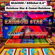 KEMBANG API CAKE 500 SHOT 0,8 INCH - PETASAN CAKE 500 SHOT 0,8"