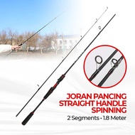 Joran Pancing BC Medium Hard Gun Handle Baitcasting Spinning 2 Segments 1.8M 2.1M 2.4M KBW01