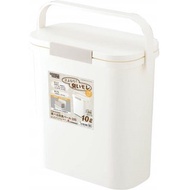 日本RISU(H&amp;H系列)手提攜帶式防臭小型垃圾桶10L