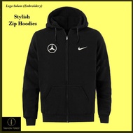 Zipper Hoodie Jacket Mercedes  Top Wood Sand Iron Driver Wedge Stick Grip Swing Putter Sulam Embroid