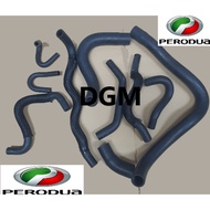 100% Original Perodua Axia 1.0 Auto 2014-2016y Radiator Top & Lower & By Pass Hose & Oil Cooler Hose