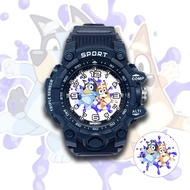 Bluey Character Sport Watch for Boys 05 Waterproof FREE Spare Battery 15XSPORT