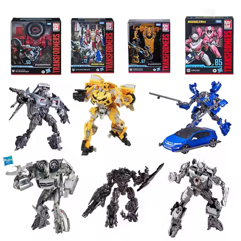 Original Hasbro Transformers Studio Series Megatron Bumblebee Scourge Soundwave Hot Rod Arcee Starsc