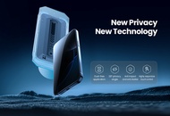 Nillkin 9H Kính cường lực bảo mật đầy đủ iPhone 16 Pro Max 0.33mm Bụi màn hình bảo vệ kính phim