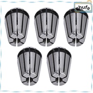 SHUFAPH 5Pcs ER11 Spring Collet Set, High Accuracy ER11 Type CNC Collet Chuck, Precision 1/16" to 1/