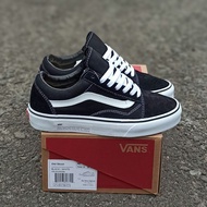 Vans OLD SKOOL BLACK WHITE PREMIUM WAFFLE DT Shoes MADE IN CHINA