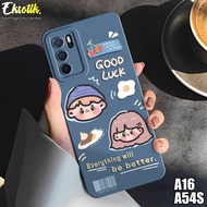Case Oppo A16 / A54S - Casing Oppo A16 / A54S - Eksotik - Motif Lucu Aesthetic - Kesing Oppo A16 / A