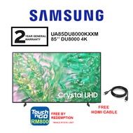 Samsung 85'' DU7000 UA85DU7000KXXM 4K TV / DU8000 UA85DU8000KXXM /75'' UA75DU8000KXXM (FREE HDMI)RED