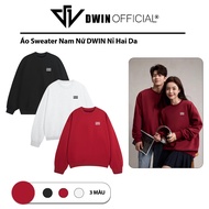 DWIN basic loose form unisex double-skin sweatshirt for men and women Local Brand