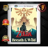 PC Laptop Video Game THE LEGEND OF ZELDA BREATH OF THE WILD +DLCs switch Emulator for Win Easy