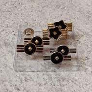 Pns polri magnetic button collar pin 2A, 2B, 2C, 2D/ 3A, 3B, 3C, 3D/4A, 4B, 4C, 4D