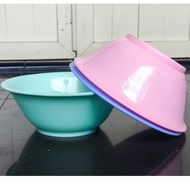 (4 PIECES) 7" ROUND BOWLS Aesthetic Colors (PASTEL) NOT EASILY BREAKABLE