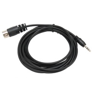 7 Pin Din Male To DC 3.5mm Cable Replacement Stereo MIDI DIN 3