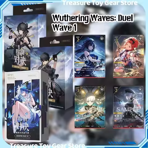 Wuthering Waves: Duel Official Wuthering Waves TCG Booster Pack Wave 1 Star Tuning BP01 Pre-built De