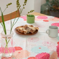 京都風呂敷包巾-姬 三巾-菊-紅(有機棉)