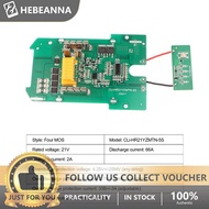 hebeanna 21V 4MOS BMS For MAKITA CLi-HR21YZMTN-5S Lithium Battery PCB Charging Protection Board Powe
