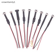 (crownfamily1) Type-C USB Connector FPC 2Pin 3Pin W/ Resistor R1 Soft Flat Cable Male Charging Cable