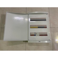ELECTRIC CONSUMER BOX KOTAK 【THREE PHASE】 DB BOX FULL SET 45 WAY( FREE 16MM SIRIM WAYAR) MAIN SUIS E