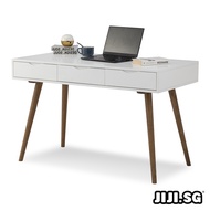 (JIJI.SG) BLANCO Study Table in White (Pre-assembled) - Study Table / Work / Office Table / Furnitur